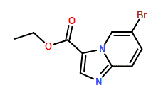 Ethyl-6-bromo imidazo(1,2-a)pyridine-3-carboxylate
